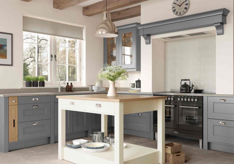 Florence Dust Grey & Porcelain