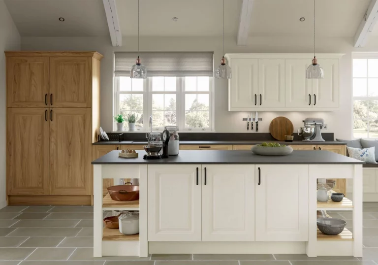 Jefferson Light Oak & Ivory