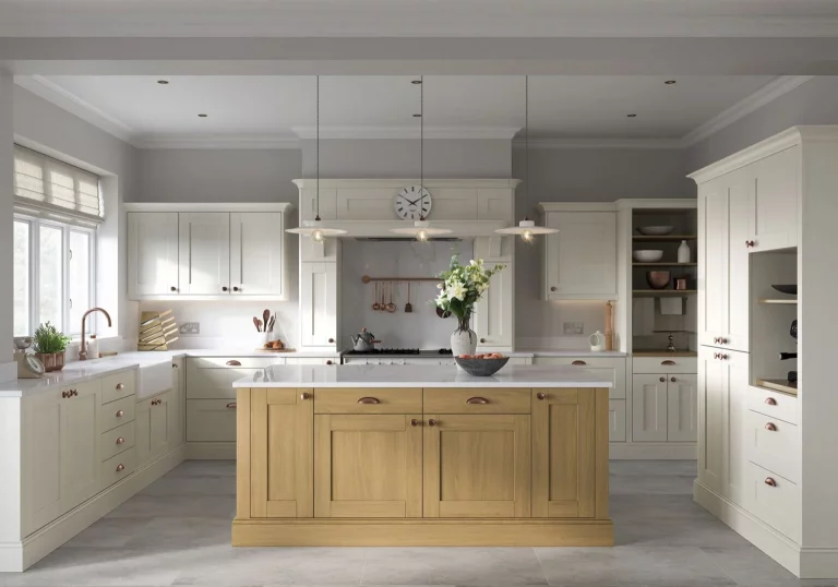 Madison Light Oak & Ivory
