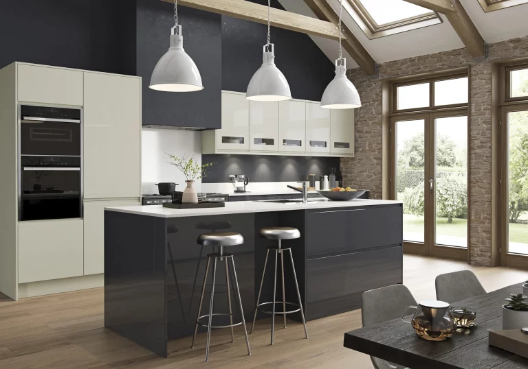 Strada Gloss Graphite & Porcelain