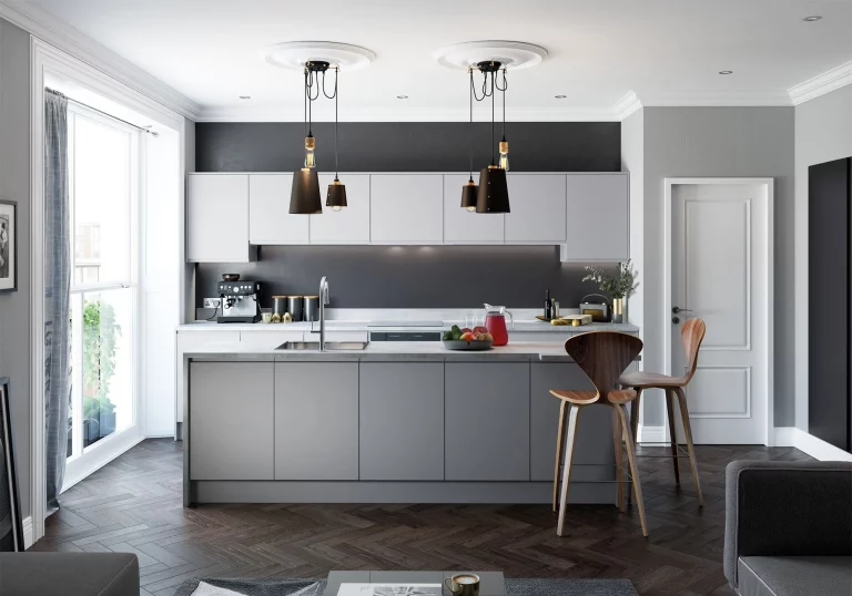 Strada matte Light Grey & Dust Grey