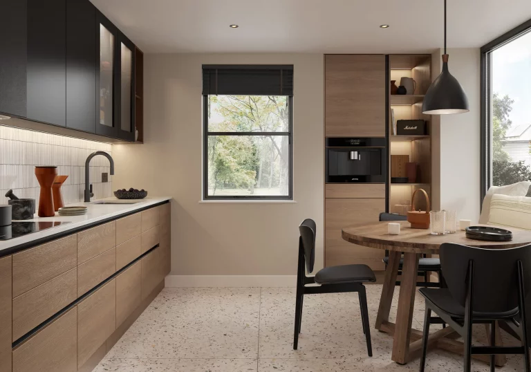 Tavola Parched Oak & Zola Matte Graphite