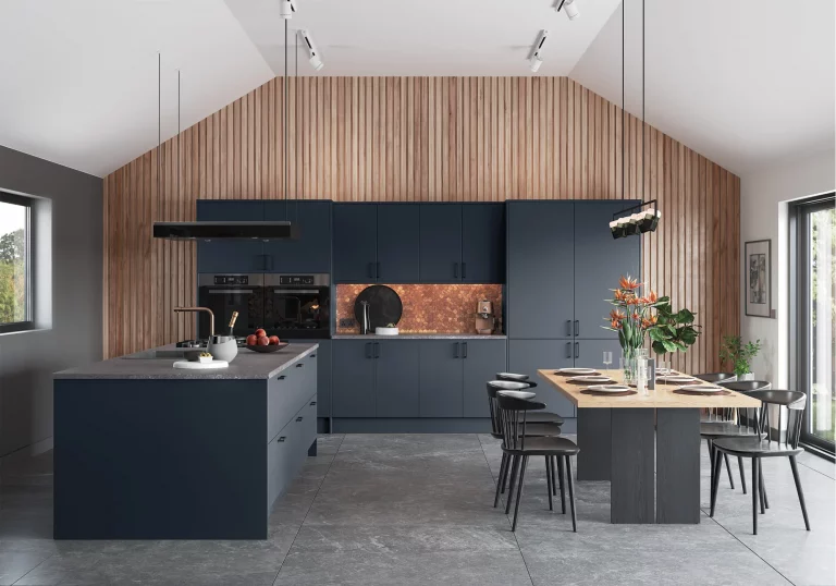 Zola Matte Slate Blue