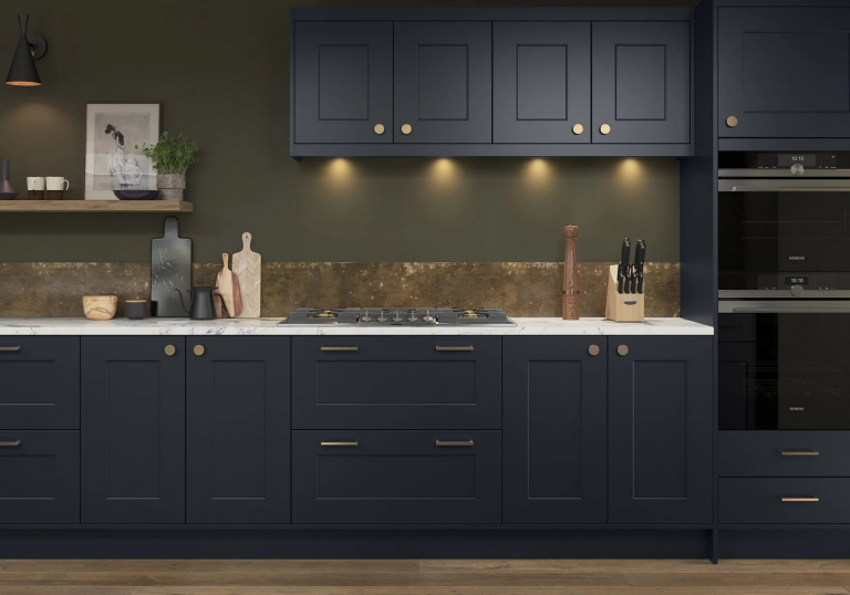 Florence Slate Blue Kitchen